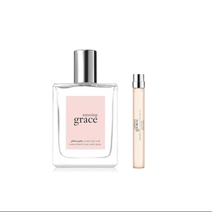 Bundle of philosophy amazing grace eau de toilette, 2 Fl. Oz. + philosophy radiant grace edp penspray