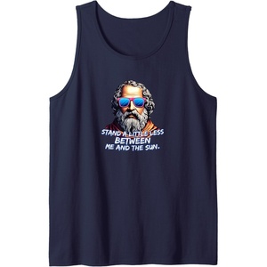 Cool Diogenes Quote – Funny Philosopher Joke – History Meme Tank Top(Navy Blue)