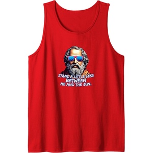Cool Diogenes Quote – Funny Philosopher Joke – History Meme Tank Top(Red)