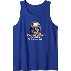 Cool Diogenes Quote – Funny Philosopher Joke – History Meme Tank Top(Royal Blue)
