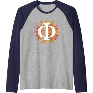 Philosophy Raglan Baseball Tee(Navy Blue/Athletic Heather)