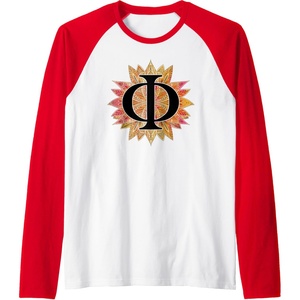 Philosophy Raglan Baseball Tee(Red/White)