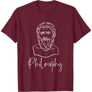Philosophy T-Shirt(Burgundy)