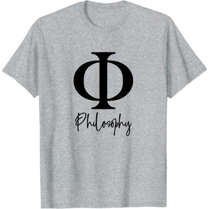 Philosophy T-Shirt(Heather Grey)