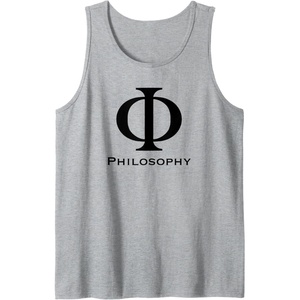 Philosophy Tank Top(Heather Grey)