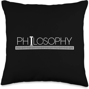 Philosophy Throw Pillow(16×16)